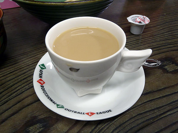 サービスのコーヒー